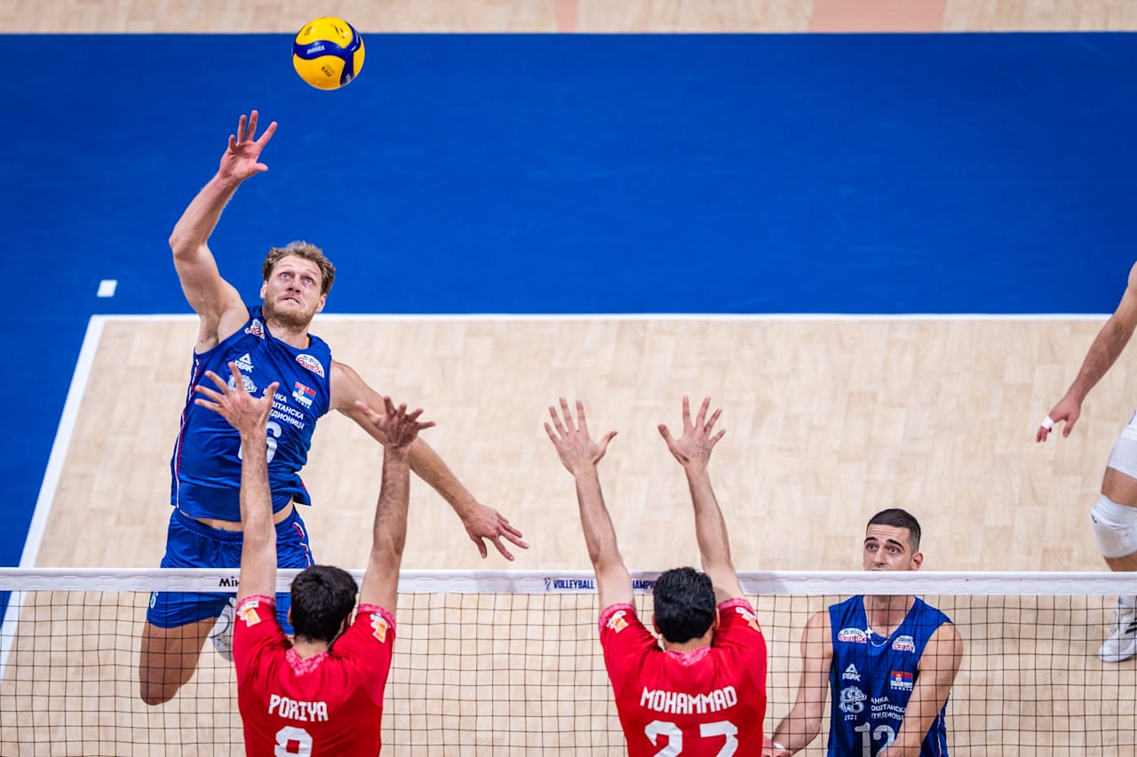 沙里菲带头, 男排世锦赛